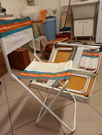 seggiole e tavolo pic nic
