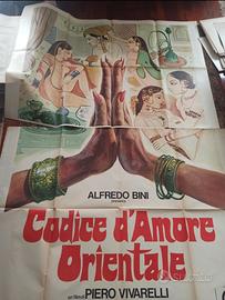 Manifesto cinema Codice d'amore orientale