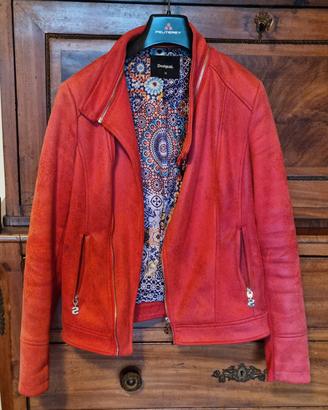 Giacca Desigual rosso corallo taglia 42