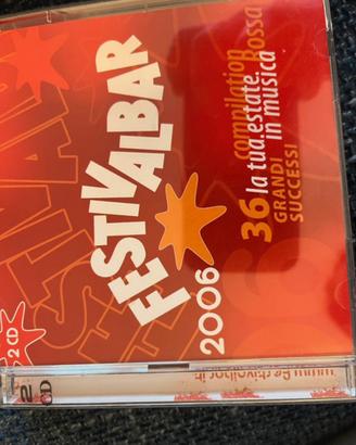 Cd festivalbar rosso e blu 2006