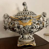Coppa zuppiera vaso capodimonte