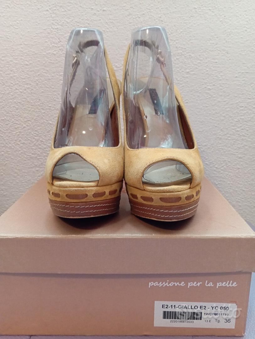 Scarpe Cinti Giallo ocra n.37 Abbigliamento e Accessori In vendita a Nuoro