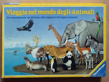 Viaggio nel mondo degli Animali Ravensburger 1985
