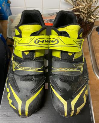 Scarpe bici mtb e Gravel nw spike evo 44.5