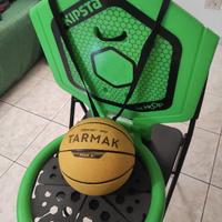 canestro basket da muro e  palla 5