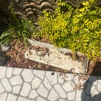 Trave angolare acciaio L 180x90 lung 4,5m+0,6m