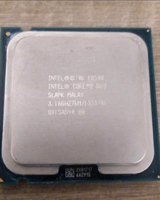 Processore Intel E8500 3.16 GHz
