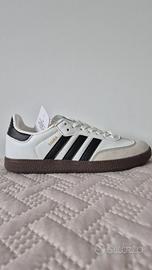 Scarpe casual Adidas Samba OG bianche, t37 1/3