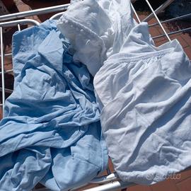 lenzuoli con angoli da lettino