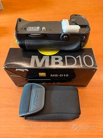 Nikon battery grip MB-D10 + accessori