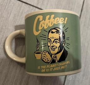Tazza vintage coffee is the planet shaking ….