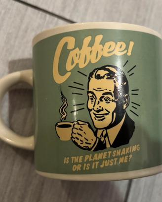 Tazza vintage coffee is the planet shaking ….