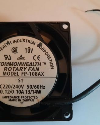 Ventola di raffreddamento 8 pezzi Mod. FP-108AX S1