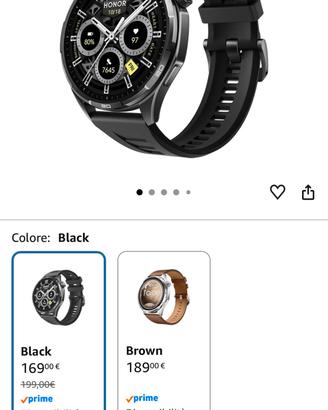 HONOR WATCH 6 BLACK 46 MM GARANZIA 
