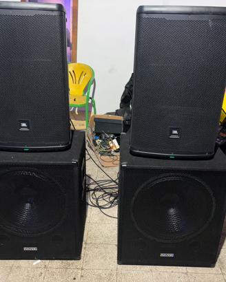 impianto audio jbl