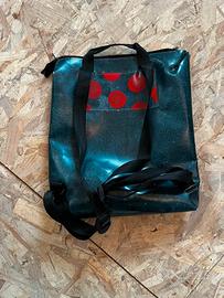 Zaino/Borsa artigianale in materiale riciclato