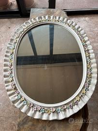 Specchio ovale La Farnesiana Parma