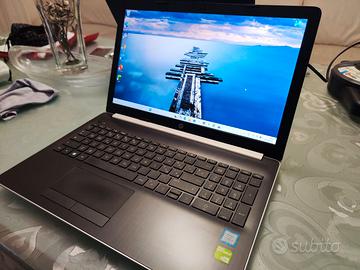 Notebook HP Intel i7 Nvidia Geforce SSD+HDD Win11