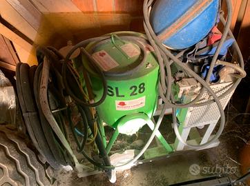 Kit Sabbiatrice per restauro + compressore