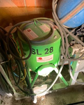 Kit Sabbiatrice per restauro + compressore