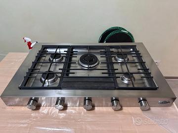 Piano cottura a gas Foster 5 fuochi 90cm (Mod. N70