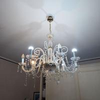 Lampadario in cristallo