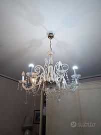 Lampadario in cristallo