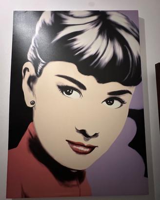 Quadro su tela Audrey Hepburn