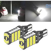 2 LAMPADE LED T15 W16W LUCE BIANCA