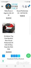 Adesivo x case ducati multistrada v4 nuovo