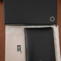 Montblanc portafoglio con scatola e garanzia 