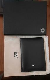 Montblanc portafoglio con scatola e garanzia 