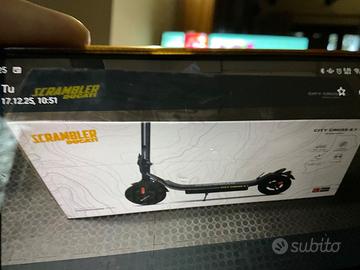 Monopattino Ducati scrambler city cross