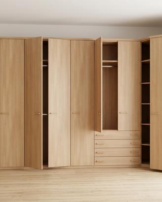 Armadio interamente made in Italy Doimo Cityline