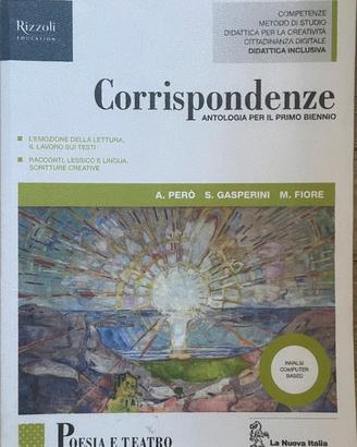 Corrispondenze, antologia per il primo biennio