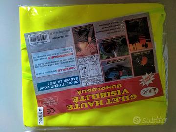 Giubbotto/Gilet ad alta visibilità taglia unica