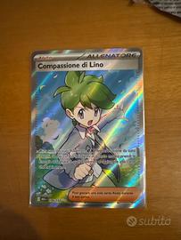 Carta pokemon compassione di lino