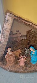 Presepe in legno 