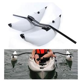 Stabilizzatori per barca kayak canoa