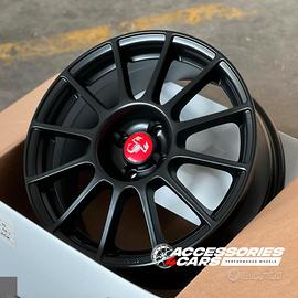 Set di 4 cerchi da 17 ABARTH SS Matt Black
