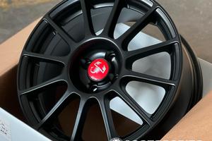 Set di 4 cerchi da 17 ABARTH SS Matt Black