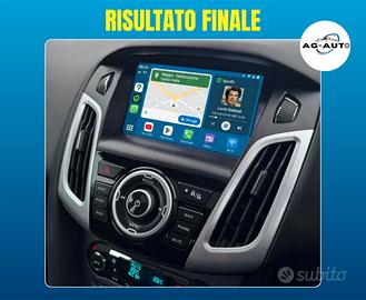Ford Focus KIT COMPLETO Autoradio Android 9 poll.