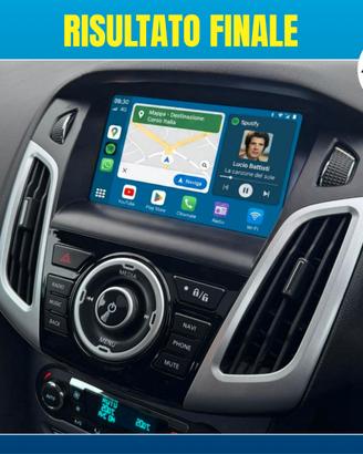 Ford Focus KIT COMPLETO Autoradio Android 9 poll.