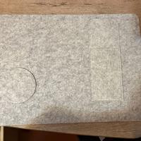 set 6 tovagliette+ sottobicchiere e porta posate