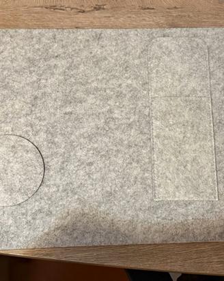 set 6 tovagliette+ sottobicchiere e porta posate