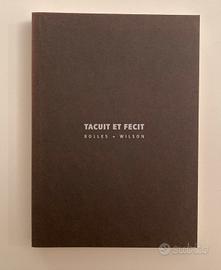 Bolles + Wilson | Tacuit et fecit | Libria