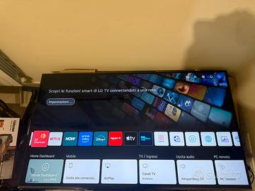 Tv LG NanoCell 55" Serie NANO76 4K Smart TV