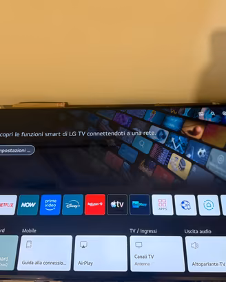 Tv LG NanoCell 55" Serie NANO76 4K Smart TV