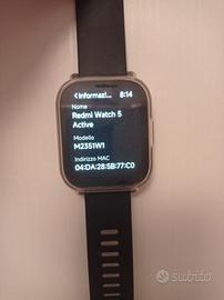 Smartwatch Redmi Watch 5 active