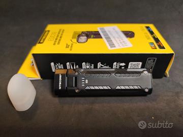 Torcia Nitecore EDC 09 1600 lumen 3000k 5000k 6500